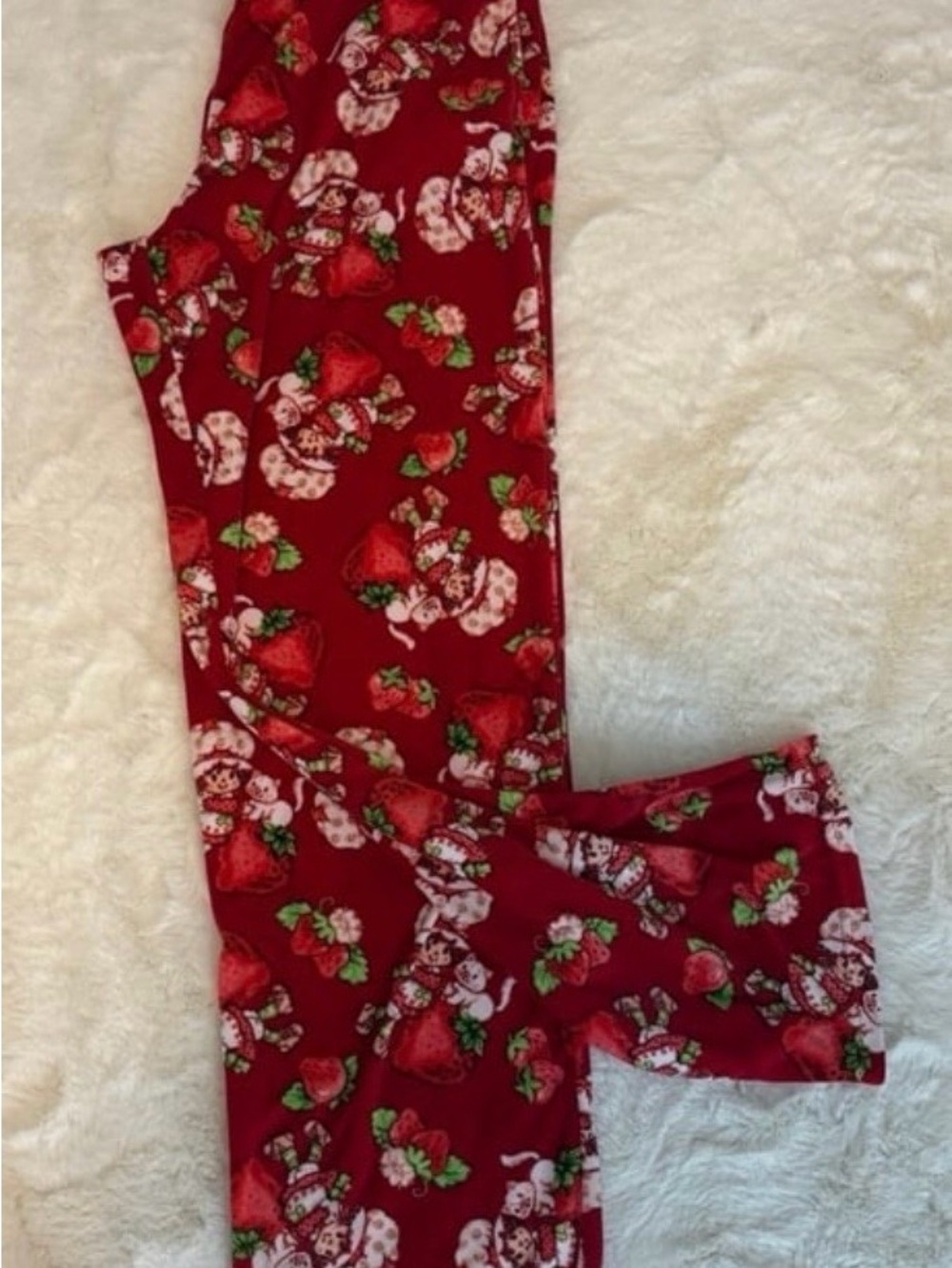 Like New Womens Strawberry Shortcake PJ Pants Medium